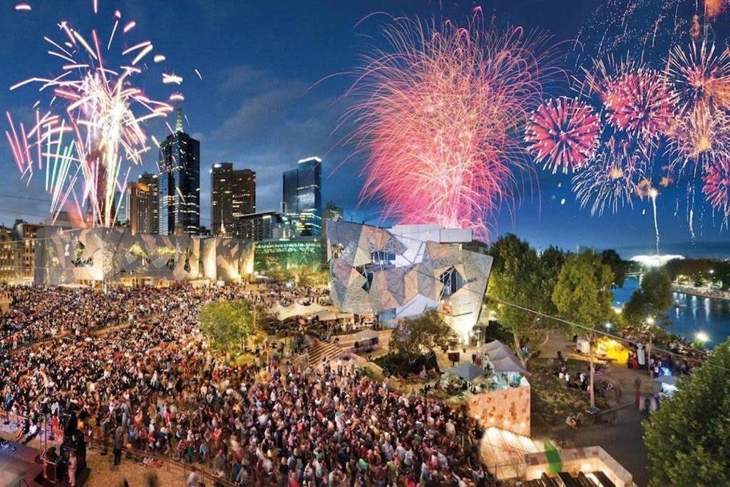 A Chic & Comfy 2Br Apt Near Federation Square Melbourne Esterno foto