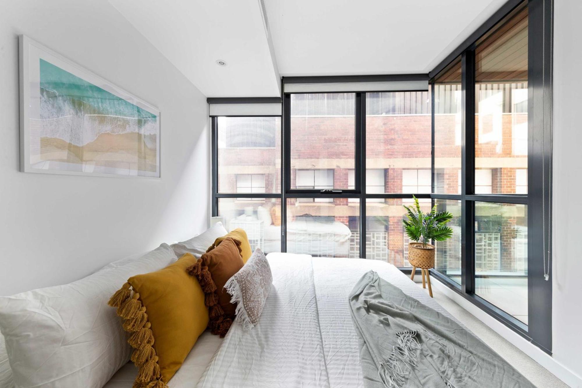 A Chic & Comfy 2Br Apt Near Federation Square Melbourne Esterno foto